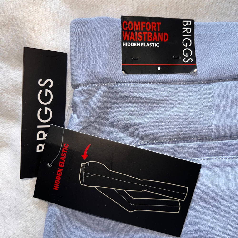Briggs Business Work Pants with Lace Detail NWT- 8 - Picture 3 of 7